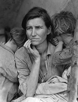 1936, la Grande Dépression Dorothea Lange