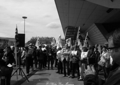 Manifestation Palais des Congrés Juin 2012