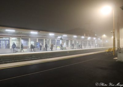 Gare de Libercourt matin de Décembre 2020